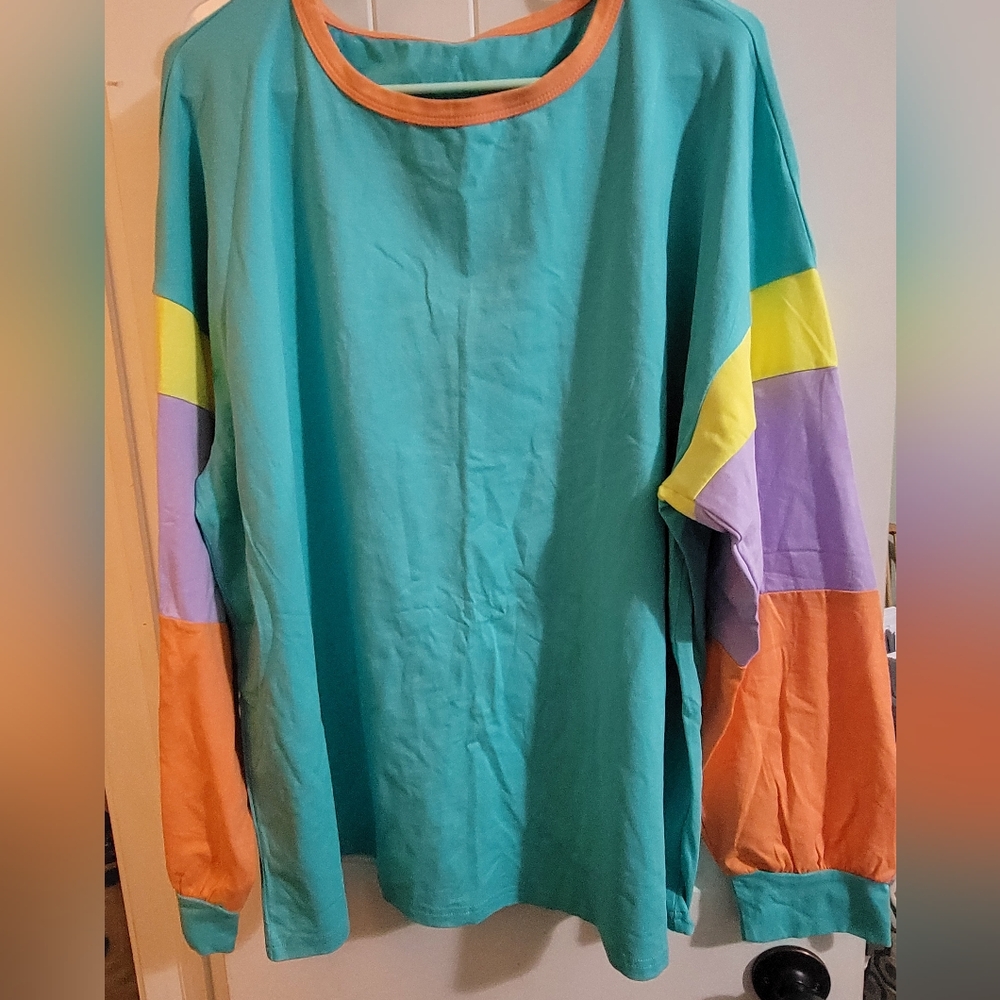 Colorful Long Sleeve Shirt